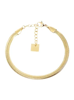 Bracelet Zag Bijoux Anubis maille serpent
