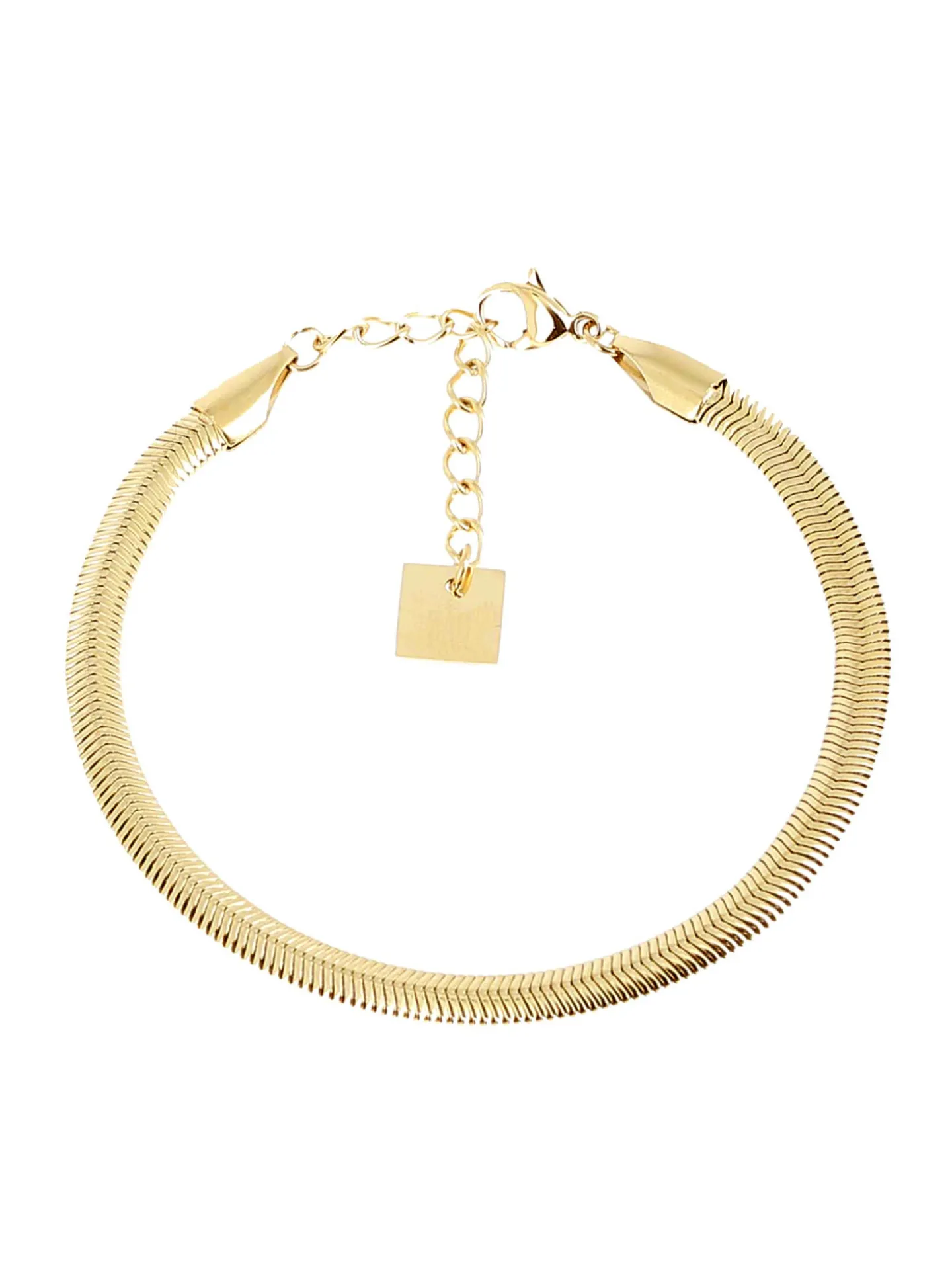 Bracelet Zag Bijoux Anubis maille serpent