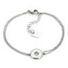 Bracelet Zag Bijoux Aretha acier nacre blanche
