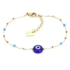 Bracelet Zag Bijoux Bodrum oeil bleu