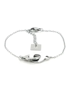 Bracelet Zag Bijoux Bow acier menottes