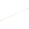 Bracelet Zag Bijoux Deneba acier doré oxydes