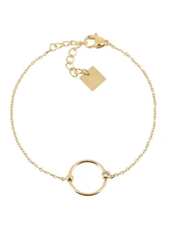 Bracelet Zag Bijoux Jill acier doré et oxyde