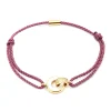 Bracelet Zag Bijoux Katia anneau nacre et oxydes_x005f_x000D_de zirconium