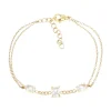 Bracelet Zag Bijoux Maillon acier doré oxydes