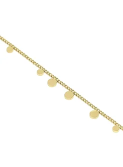 Bracelet Zag Bijoux Mini Confettis acier doré