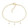 Bracelet Zag Bijoux Multi acier doré oxydes