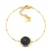 Bracelet Zag Bijoux Pearly Lapis Lazuli