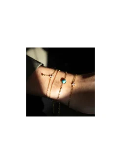 Bracelet Zag Bijoux Peggie turquoise