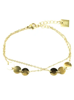 Bracelet Zag Bijoux Planet acier doré