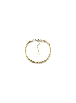 Bracelet Zag Bijoux Rice maille torsadée
