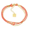 Bracelet Zag Bijoux Tondela rouge