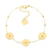 Bracelet Zag Bijoux triple rond