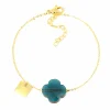 Bracelet Zag Bijoux Vega bleu foncé