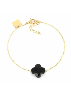 Bracelet Zag Bijoux Vega noir