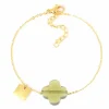 Bracelet Zag Bijoux Vega vert