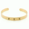 Bracelet Zag doré cuivre brown - gold copper_x005f_x000D_brown - pyrite