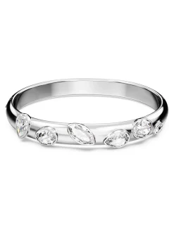 Bracelet-Jonc Swarovski Dextera blanc Taille M