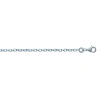 Chaine Brillaxis maille forçat argent 50 cm