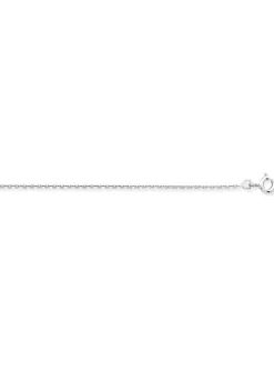 Chaine Brillaxis maille forçat or blanc 18 carats