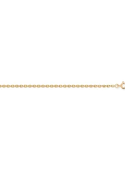 Chaine Brillaxis maille forçat or 45 cm