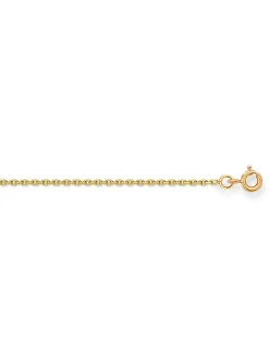 Chaine Brillaxis maille forçat or jaune 9 carats1.2 mm