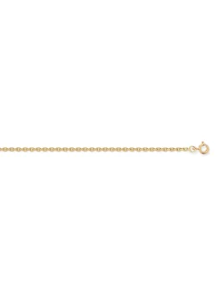 Chaine Brillaxis maille forçat or jaune 18 carats