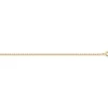 Chaine Brillaxis maille forçat diamantée or 55 cm
