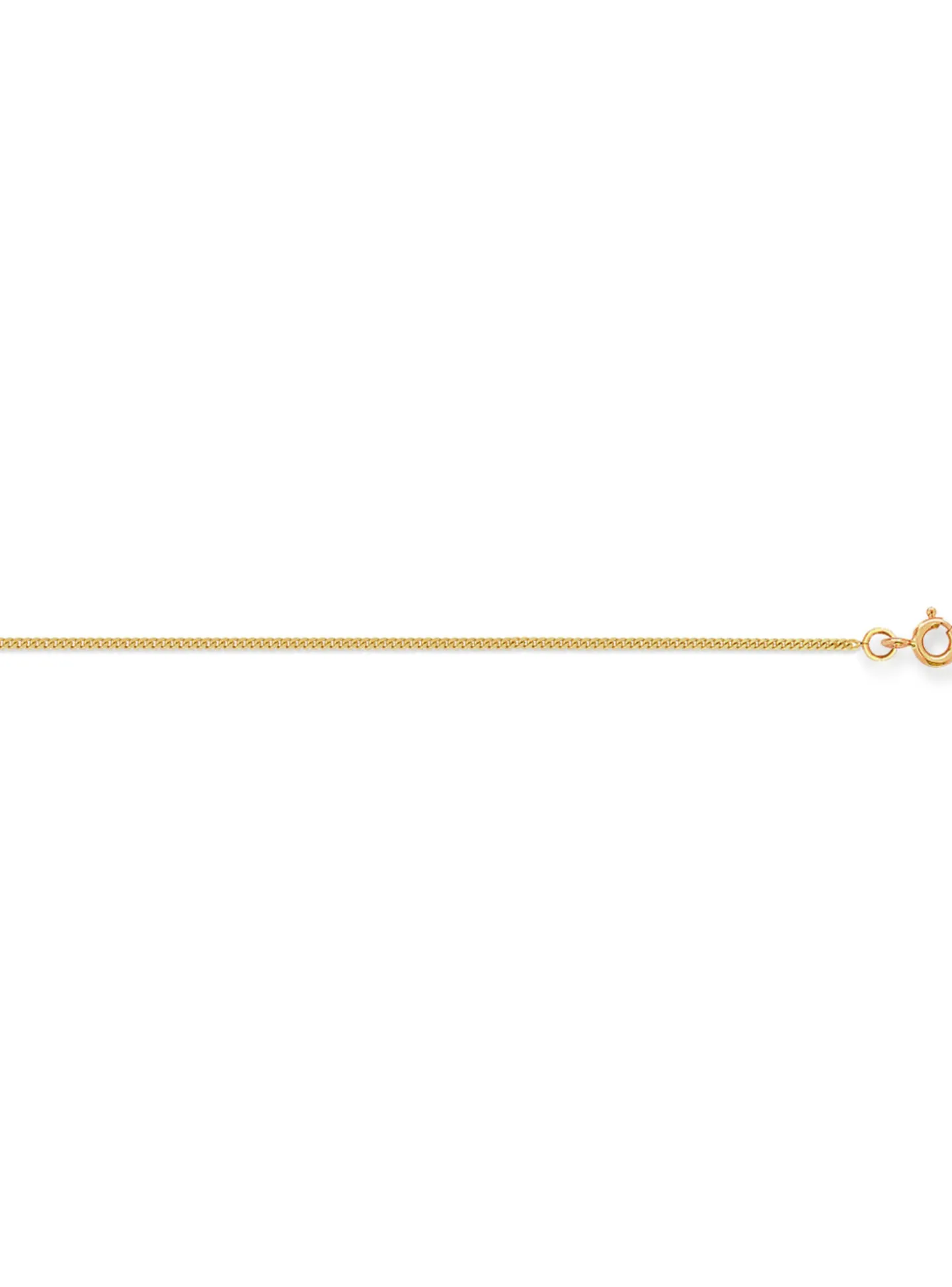 Chaine Brillaxis maille gourmette diamantée 0.8mm