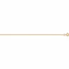 Chaine Brillaxis or jaune 18 carats gourmette 1 mm