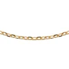 Chaine Brillaxis plaqué or maille forçat 2.6 mm