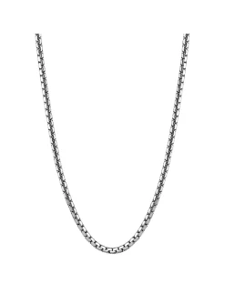 Chaine Lotus homme acier