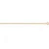 Chaine maille forçat or jaune 18 carats 1.6 mm