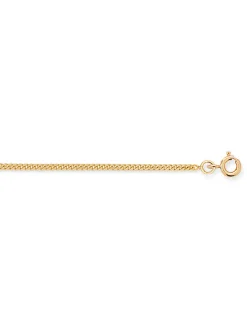 Chaine maille gourmette or jaune 18 carats 1.6 mm