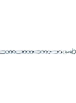 Chaîne Brillaxis maille alternée 3/1 45cm