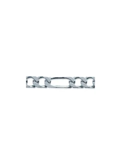 Chaîne Brillaxis maille alternée 3/1 45cm