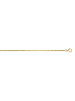 Chaîne Brillaxis maille forçat or jaune 18 carats