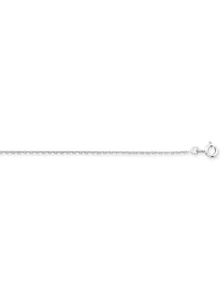 Chaîne Brillaxis maille forçat or blanc 18 carats