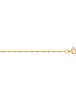 Chaîne Brillaxis maille forçat or jaune 18 carats1mm