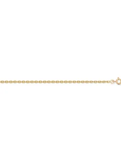 Chaîne Brillaxis maille forçat 2.2 mm or jaune