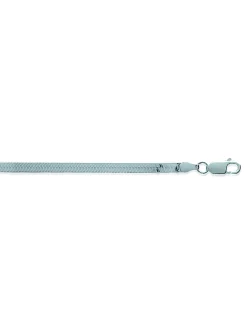 Chaîne Brillaxis maille miroir 42 cm