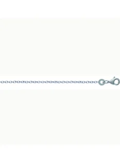 Chaîne de cheville argent maille forçat