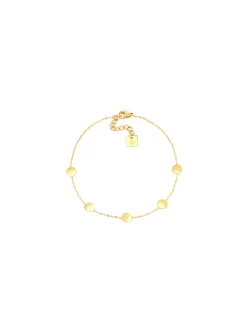 Chaîne de cheville Zag Bijoux Mahana acier doré