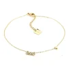 Chaîne de cheville Zag Bijoux Ormiga acier doré