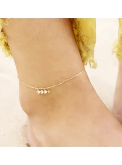 Chaîne de cheville Zag Bijoux Ormiga acier doré