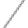 Chaîne Les Georgettes argentée maille forçat 45 cm