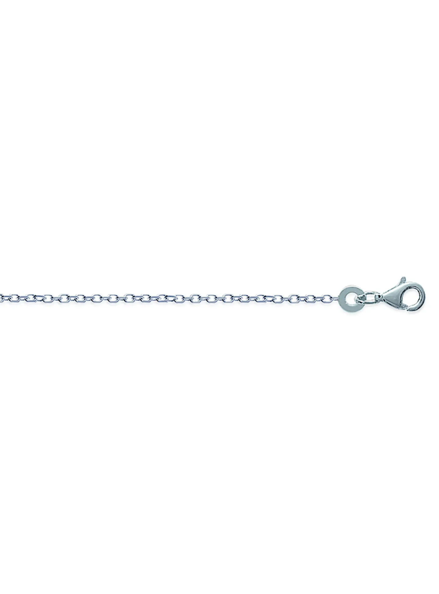 Chaîne maille forçat argent 45cm
