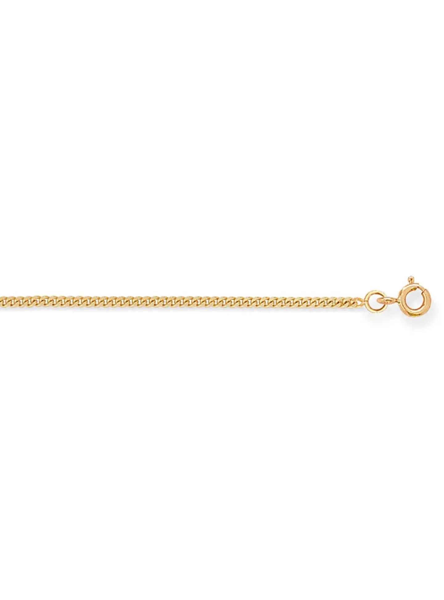 Chaîne maille gourmette or jaune 18 carats 1.4mm
