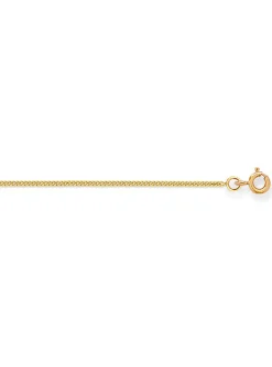Chaîne maille gourmette or jaune 9 carats 1mm