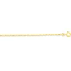 Chaîne or jaune 9 carats